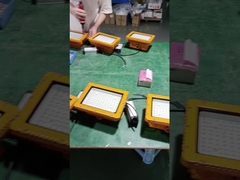 Explosionssichere Beleuchtungsanlagen mit 120° Lichtwinkel und IP66-Schutznummer