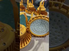 Sehen Sie sich die Demo der wasserdichten, druckfesten LED-Licht-Explosionsschutzlampe 200 W, 240 W, 300 W mit IP65 an