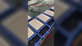 AC85-265V 3000K-6500K LED-Straßenleuchte mit hoher Helligkeit und 120lm/W Effizienz