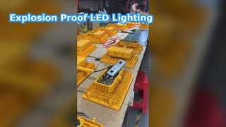 Hohe Helligkeit, IP65, wasserdicht, 150 W–600 W, explosionsgeschützte LED-Beleuchtung für Gefahrenbereiche