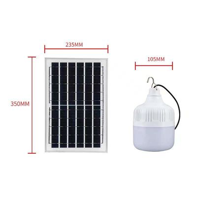 100W LED Solarlicht-Glühbirne IP65 wasserdicht mit einstellbaren 2700K-6500K für Außen-Gartenbeleuchtung