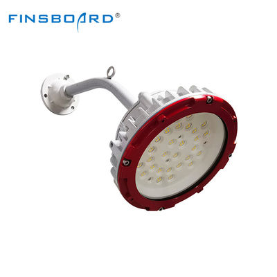 100-110lm/w LED-Explosionssichere Beleuchtung mit 8mm Explosionssicheres gehärtetem Glas und IP65-Wasserdichtheit für gefährliche Orte