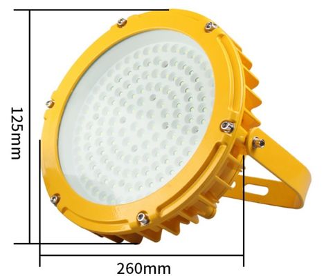100 Watt IP66 Aluminiumlegierung LED-Floodlight Explosionssichere Beleuchtungsanlagen für gefährliche Orte