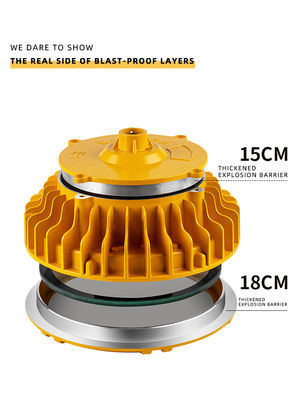 100 Watt IP66 Aluminiumlegierung LED-Floodlight Explosionssichere Beleuchtungsanlagen für gefährliche Orte