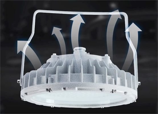 150W Aluminium LED explosionsgeschützte Hochregalleuchte mit IP65-Schutzart für gefährliche Bereiche