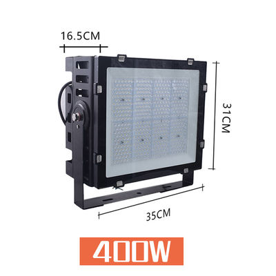 400W 600W 1000W LED Stadionbeleuchtung IP66 Wasserdichtes Aluminium Gehärtetes Glas Außenflutlicht für Tennisplatz Fußball Baseball