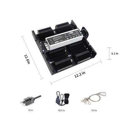 Vollspektrum 250W T5 LED Pflanzenlampe mit passiver Wärmeableitung für Zimmerpflanzen
