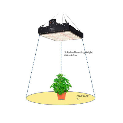 Vollspektrum 250W T5 LED Pflanzenlampe mit passiver Wärmeableitung für Zimmerpflanzen