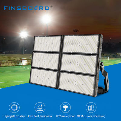 1200W IP66 LED-Floodlicht mit 50.000 Stunden Lebensdauer für Hochmast-Stadionbeleuchtung