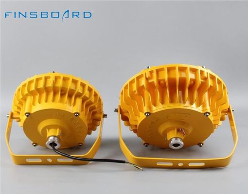 IP66 wasserdichte, konvexe Glasabdeckung, explosionsgeschützte LED-Leuchte mit 50.000 Stunden Lebensdauer für gefährliche Bereiche