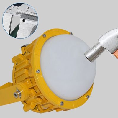 Hohe Leuchtdichte IP66 wasserdicht ATEX LED Explosionssichere Scheinwerfer mit 50.000 Stunden Lebensdauer