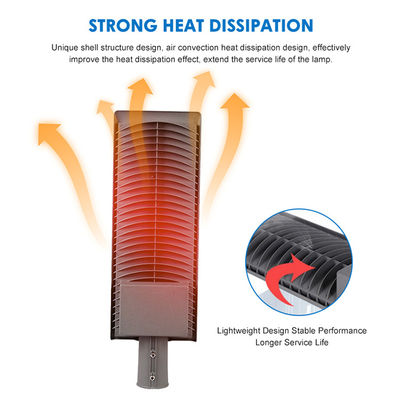Wasserdichte IP66 LED-Straßenleuchte mit 120lm/W Effizienz und AC85-265V Weitspannung für Autobahnen