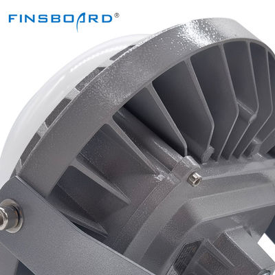 IP65 wasserdichtes Industrielles Hochbuchtenlicht mit 5500-6500K Farbtemperatur und Aluminium + Temperglaskonstruktion