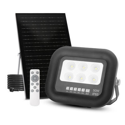 Außenbeleuchtung Schwarz ABS Solarlicht Fernbedienung 50w Led Solarlicht