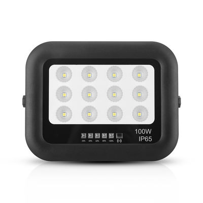 Outdoor Garten Ip65 ABS gehärtetes Glas Solarleuchte Flutlicht 100W LED Solar Flutlicht