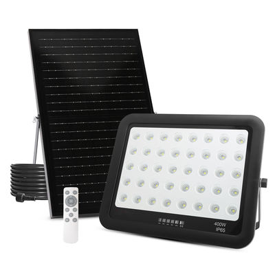 Solarbetriebene Außenbeleuchtung Schwarz Fernbedienung IP65 Solarleuchte 400W