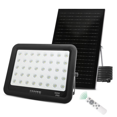Schwarze ABS Solarleuchte Fernbedienung 50W 100W 200W 300W 400W 500W LED Solarfluter