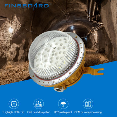 IP65 Aluminiumlegierung LED-Explosionssicherheit 50W-150W für gefährliche Bereiche
