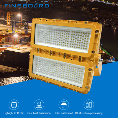 Fabrikwerkstatt Aluminium Hartglas LED Explosionsgeschützte Beleuchtung 150W 300W 600W