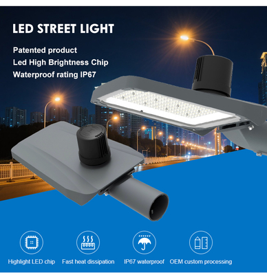 Außenstraße Neuer abnehmbare Fahrer LED Straßenleuchte Aluminium 50w 100w 150w 200w