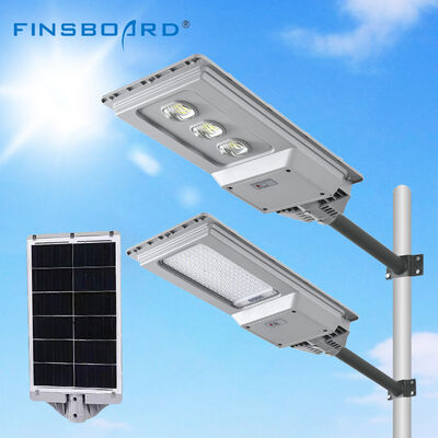 Außenbeleuchtung IP65 Wasserdicht ABS Solarlicht 100w 200w Integriert All in One Solar Led Street Light