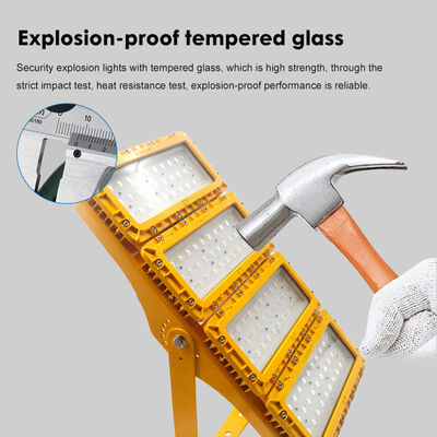 600W LED-Explosionssichere Flutleuchte 90° Wandmontage Außenumfang ATEX IIB T6 RFEPL8280 Beleuchtung