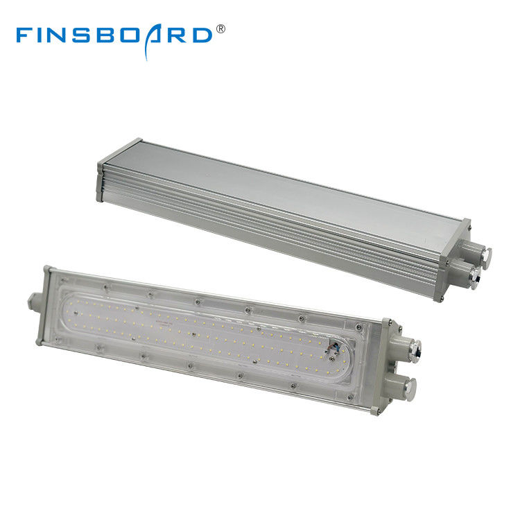 100W IP65 wasserdichtes LED-Explosionssicheres Linearlicht mit 5500-6500K Farbtemperatur für gefährliche Orte