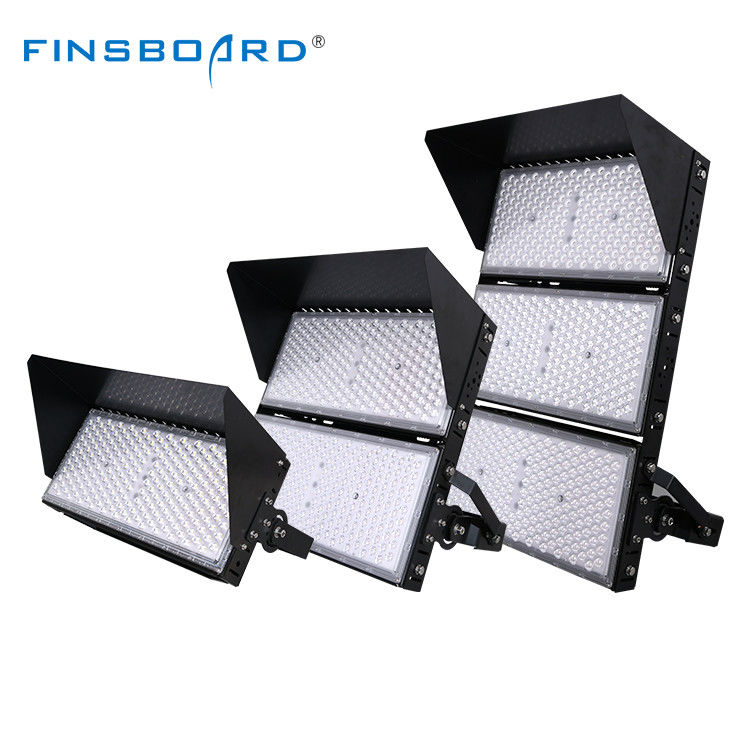 IP66 wasserdichter SMD3030 LED-Stadionstrahler mit 3000-6500K Farbtemperatur für Fußballfelder und Sportarenen
