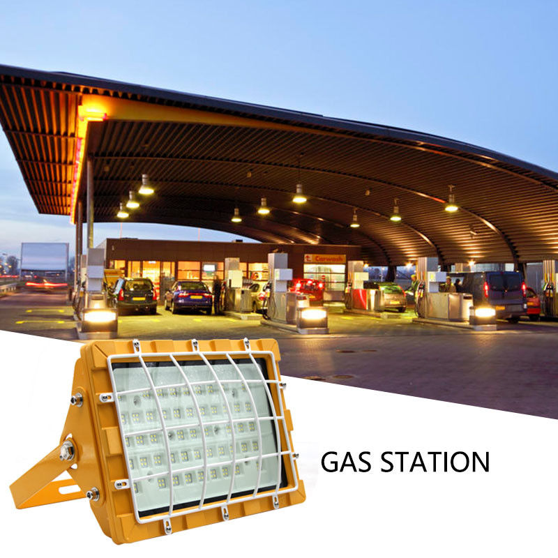 Aluminiumgehärtetes Glas IP65 150W Explosionssicherheit LED-Fludscheinwerfer für gefährliche Orte