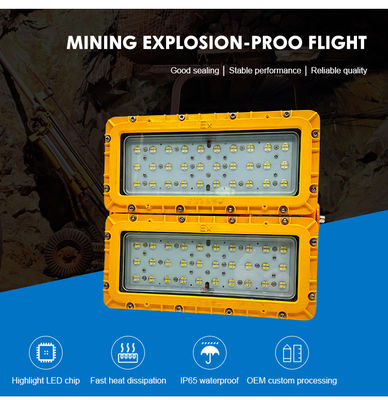Modulare LED-Explosionssichere Beleuchtung 100w 200w für gefährliche Bereiche