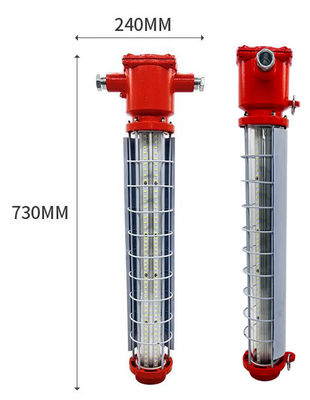 WF2 IP65 Flammfeste Leuchten Lineare Explosionssichere Led-Arbeitslichter