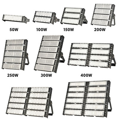 IP66 Wasserdicht 50W bis 600W Dimmbarer LED-Floodlicht Modularer Outdoor-Floodlicht
