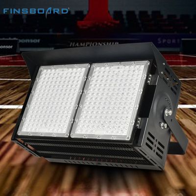 120lm/w IP66 Gitter LED-Stadionbeleuchtung 90° Linsenwinkel