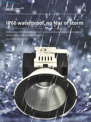 IP65 SMD 3030 Turmkranscheinwerfer Industrielle Hochbuchtenbeleuchtung AC85-265V
