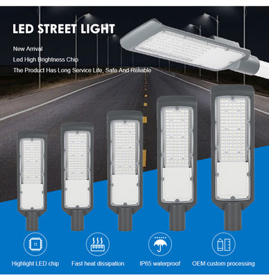 OEM ODM Hochleistungs-LED-Chip Außenstraßenleuchten 3000-6500K 50W bis 200W
