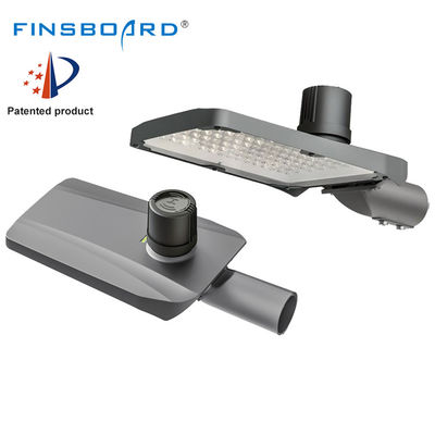 Einfache Installation Einzigartiger abnehmbarer Treiber Ip66 Druckguss Aluminium 60w 100w 150w 200w Lichtkontrolle Integrierte Led-Straßenbeleuchtung