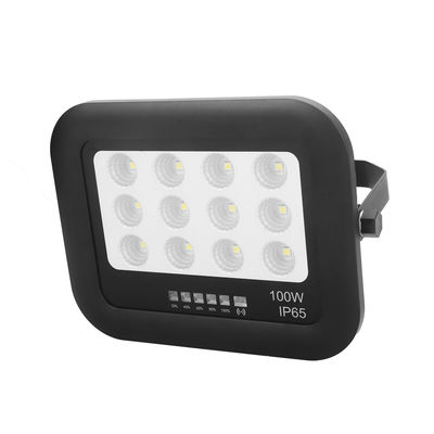 Outdoor Garten Ip65 ABS gehärtetes Glas Solarleuchte Flutlicht 100W LED Solar Flutlicht